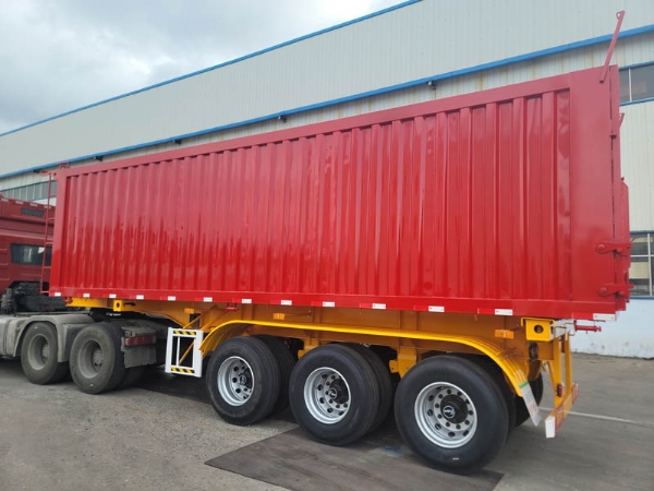 骨架后翻自卸車(chē)