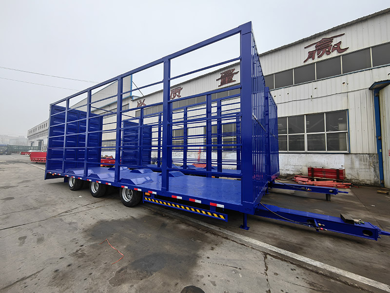 中置軸全掛二節子串聯拖車