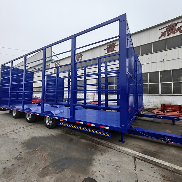 中置軸全掛二節子串聯拖車