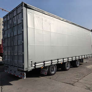 中置軸全掛二節(jié)子串聯(lián)拖車(chē)