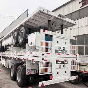 集裝箱平板運輸車